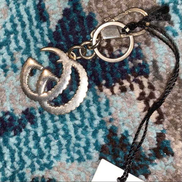 Gold Rib Gg Keychain Key Ring Charm - Picture 6 of 6